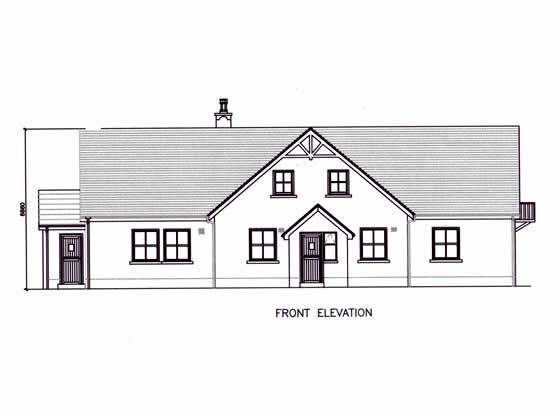 Designer House, Wicklow | Front Elevation