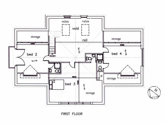 Designer House, Wicklow | First Floor